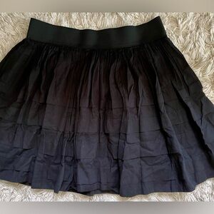 ODILLE black mini skirt Size XS